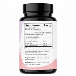 Probiotiques pour la santé des femmes Gynable, capsules, complément alimentaire efficace pour la digestion, amélioration de la beauté, certifié GMP/HACCP, 60 unités - Product Image 6