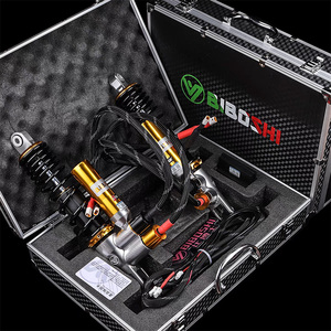 BIBOSHIGTS3 Alüminyum Alaşımlı Elektrikli Ayarlanabilir Amortisör 335/360mm Montaj Deliği Aralığı Yamaha XMAX300-Yeni Yüksek Kalite - Product Image 3