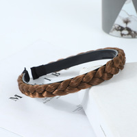 Bandeau tressé pour femme, cheveux tressés, à dents, antidérapant, style mode, usine source, grand stock disponible