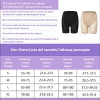 Taille moyenne Plus Size Post-partum Shapers Tummy Control Culotte de tous les jours Booty Lifter Taille haute Body Shorts