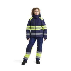 BLAKLADER - 447019778933XS Veste d'hiver haute visibilité pour femme Bleu marine/jaune-EAN 7330509849507 HI-VIS WORKWEAR - Product Image 3