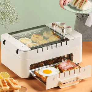 Máquina de Asar Kebab Eléctrica 3 en 1, Asador Automático con Brochetas Giratorias, Horno de Barbacoa sin Humo para Interiores - Product Image 3