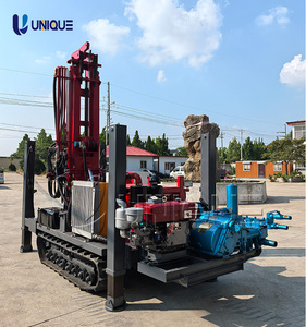 UNIQUE Offre Spéciale 260m plate-forme de forage de puits peu profonds perceuse portative pneumatique pour l'eau domestique - Product Image 5