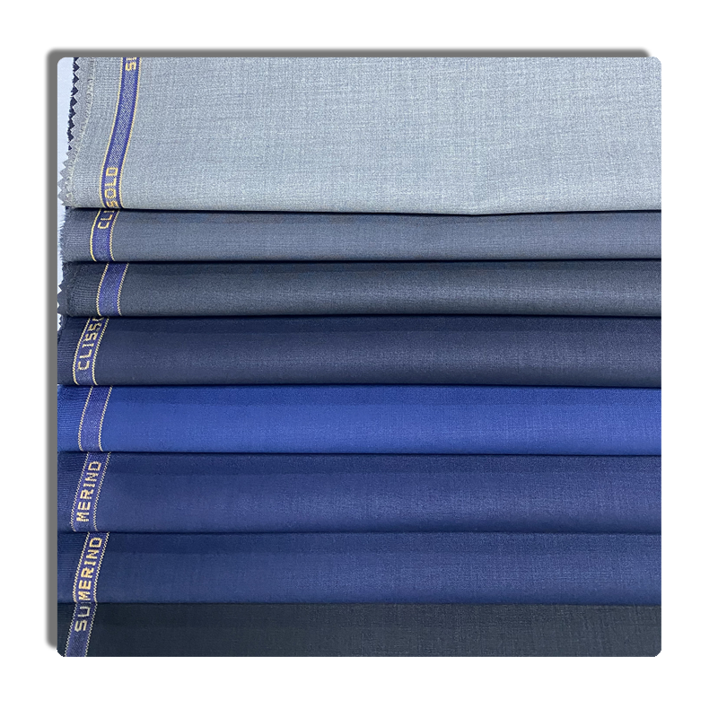 Wholesale 260g/m TR Fabric Suiting Uniform Fabric Polyester Viscose Rayon Twill Woven for Arabian Rode Trousers Suiting