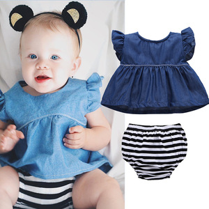 Ropa Barata para Bebés, Vestidos para Niñas, Pantalones, Conjuntos con Leggings Cortos, Muestra Gratis de China - Product Image 3