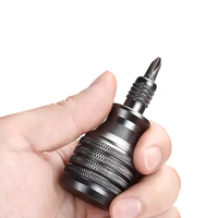 Tournevis à cliquet multifonctionnel 6 en 1, jeu de mini embouts de précision pour tournevis, cadeau