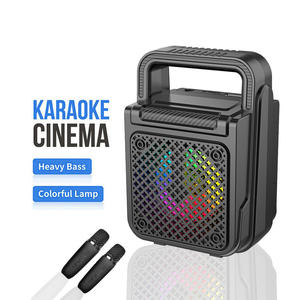 ZQS1372 LED luz colorida al aire libre inalámbrico PORTÁTIL ESTÉREO altavoz FM Radio bajo Woofer activo HIFI música Audio TWS Bt altavoz - Product Image 1