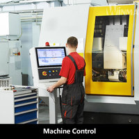 PC industriel embarqué sans ventilateur MXE-1500, ordinateur Celeron pour l'automatisation des usines, les systèmes de contrôle des machines de transport