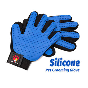 Práctico Guante de Silicona 2 en 1 para el Cuidado de Mascotas, Suave, Portátil, para Eliminar el Pelo y Bañar, para Ambas Manos - Product Image 2