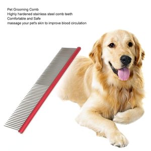 Peine de Acero Inoxidable para Peluquería Canina, 24.5cm de Largo, Herramienta para Eliminar el Pelo de Perros para Peluqueros de Mascotas - Product Image 4