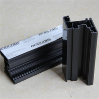Fenêtres coulissantes Upvc coupe-vent insonorisées pour maisons Profilés en plastique écologiques Profilé UPVC sans plomb