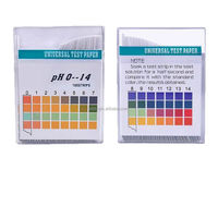 Testeur de pH universel de précision 0-14, bandelettes de test de pH à large plage pour l'eau, le sol, le laboratoire, les eaux usées industrielles