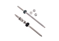 Kit de fixation solaire Amoy pour toitures métalliques - Serre-câbles à joint debout Modèle 01 Garantie 10 ans Charge de vent 60 m/s Charge de neige 1,6 kN/m