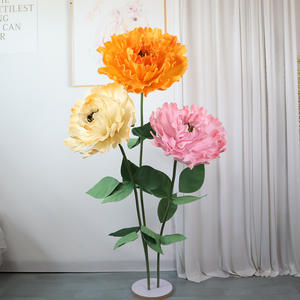Peonía <span class=keywords><strong>Gigante</strong></span> de EVA Hecha a Mano e Innovadora para Decoración de Escenarios de Boda, Centros Comerciales y Eventos al Aire Libre - Product Image 1