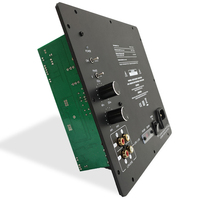 Amplificateur à plaque Amplificateur de subwoofer haute puissance Remplacement Amplificateurs de puissance audio mono voie unique Plaque avec commandes de volume de phase