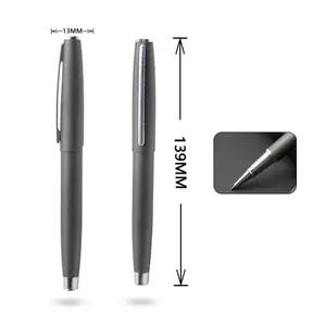 EACAJESS High Quality Metal Ink Roller Ball Pen Luxury Executive Business Gifts Design Parker with Custom Logo Pen