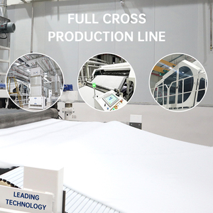 Spunlace không dệt vải <span class=keywords><strong>viscose</strong></span> Polyester Emboss cuộn lau khăn loại bỏ trang điểm phân hủy sinh học đồng bằng Dot không dệt nhà sản xuất - Product Image 2