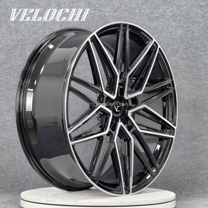 Cerchi in Lega Forgiati Monoblocco VLC Sport Design Concavo Nero Lucido in Alluminio 6061-T6 per Tesla Model 3 e Model <span class=keywords><strong>Y</strong></span> - Product Image 2