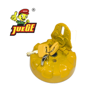 Bouchon de réservoir de carburant verrouillable avec 2 clés pour excavatrices Komatsu, Hitachi, CAT, Volvo, Kato, LiuGong – Remplacement du bouchon de carburant diesel