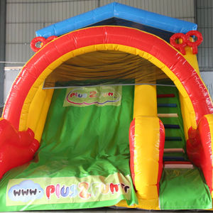 Toboggan gonflable pour enfants, idéal pour les fêtes en plein air, location commerciale, matériau PVC, convient à tous les âges - Product Image 1