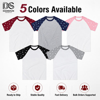 T-shirt de baseball rétro en coton 220 GSM personnalisé, manches raglan contrastées, coupe oversize, vente en gros OEM, streetwear homme