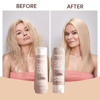 Shampoo lissant Luxliss Tanino, traitement à la kératine protéinée, réparation des dommages, soin capillaire professionnel, shampooing Nano Plastia pour soins capillaires