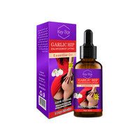 Huile de massage pour le lifting des hanches à l'ail 30ml Key Box, Huile essentielle naturelle pour l'agrandissement des hanches et la routine de soin de la peau