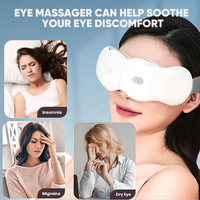 Masseur oculaire portable pliable pour soulager la fatigue oculaire, protection de la santé, avec 5 modes de vibration et chaleur