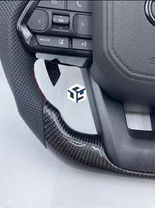 Volante Negro Brillante para Toyota Land Cruiser LC200 LC300 Prado 120 150 <span class=keywords><strong>200</strong></span> LC79 LC70 LC76 FJ70 FJ79 FJ200 - Product Image 6