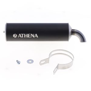 Silenciador de Aluminio Negro ATHENA, Origen Italia, 70 mm x 250 mm - Product Image 1