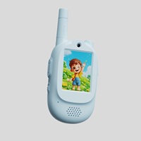 Talkie-walkie vidéo HD avec son clair et longue durée de vie de la batterie pour les enfants, à utiliser autour de la maison et dans la cour