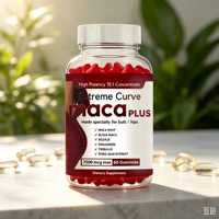 Permen Kunyah Jianweite Maca Plus untuk Peningkatan dan Pembesaran Bokong Pinggul Wanita dengan Tribulus Aguaje Fenugreek 60 Buah