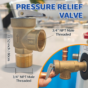 BH Brass Tankless Máy Nước Nóng Van Kit Áp Lực Cứu Trợ Van Chì Miễn Phí 600Wog <span class=keywords><strong>Cupc</strong></span> Cấp Giấy Chứng Nhận - Product Image 6