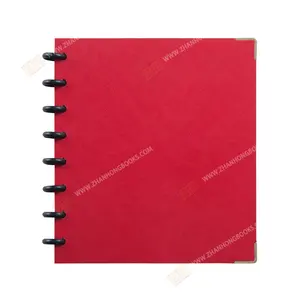 Discbound portátil PP cubierta A4 cuaderno Discbound memo pad