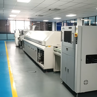 Máquina SMT Económica, Horno de Reflujo de Nitrógeno sin Plomo de 8/10/12 Zonas, Máquina de Soldadura por Reflujo de PCB para Línea de Ensamblaje de PCB SMT