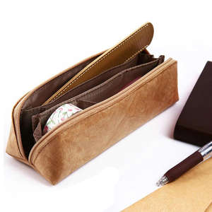 Bolsa de papel Tyvek impermeable para bolígrafo, rotulador, organizador de papelería con cierre de cremallera, estuche de propósito especial de estilo Simple - Product Image 4