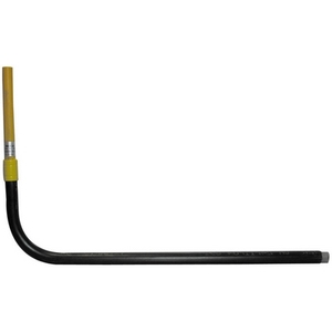 Giunto curvo filettato rivestito per tubo flessibile per gas da 50 x 1 1/2 pollici, lunghezza 63,2 cm - Product Image 1