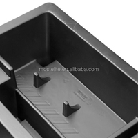 Organisateur de siège arrière de voiture en ABS noir imperméable de haute qualité, boîte de rangement, moulage 3D original pour Jetour T2 1.5T Guangdong