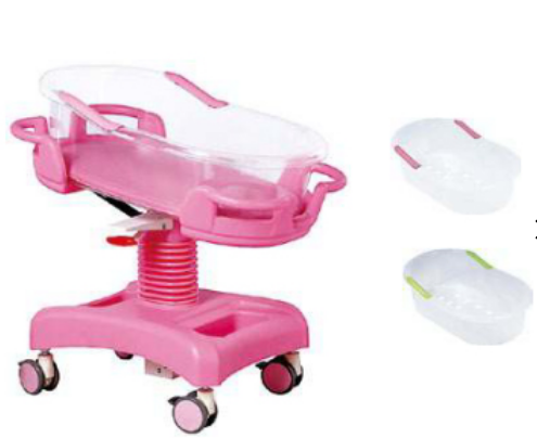 OSEN-Z07 Горячая продавая гидравлический новорожденных медицинская кровать детская АБС-пластик кроватки многофункциональная и регулируемый