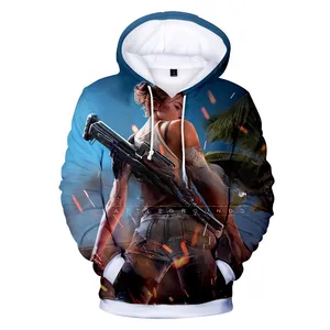 New Design Top Sale 3d Digital Sublimation Printed Hoodie Wholesale Stock No Moq 3d Hoodie In Hot Game Print For