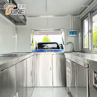 Camion de restauration mobile personnalisé pour BBQ, pizza, hot-dogs, snacks, bar mobile, chariot de concession