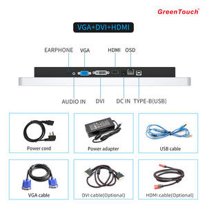 Schermo Touch <span class=keywords><strong>Monitor</strong></span> PCAP con telaio chiuso 13.3 pollici Touchscreen industriale IP65 IK06 - Product Image 5