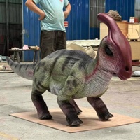 Robot dinosaure animatronique interactif télécommandé, chien mécanique, dinosaure bébé marcheur, Ankylosaurus avec mouvements, pour parc