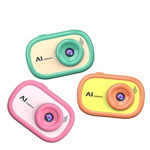 Nouveauté 220+ jeux Appareil photo numérique <span class=keywords><strong>pour</strong></span> enfants avec écran tactile IPS interactif éducatif AI étanche HD <span class=keywords><strong>pour</strong></span> cadeau d'anniversaire - Product Image 1
