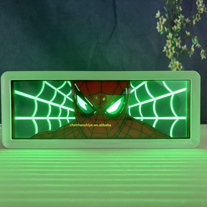 2025 Hot Bán Amz Ebayshopify A + Nội Dung Marvel Đèn 3D Giấy Cắt LED Lightbox 16 Màu Sắc RGB Đảng Đèn Nhà Máy Thả Vận Chuyển - Product Image 4
