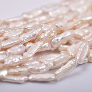 8-20mm Baroque Freshwater Pearl Strip <strong>Lute</strong> Shape Loose Pearl String, Handmade Bracelet Necklace Accessories <strong>for</strong> <strong>Sale</strong> - Product Image 6