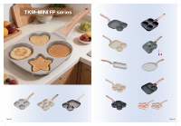 Poêle à frire antiadhésive de luxe tendance 2026, 5 trous, forme de fleur, style européen pour une cuisson efficace
