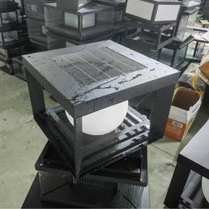 Luces solares para columnas, paredes exteriores, patios, pilares, columnas de puertas, jardines modernos, villas, pilares de portales, luces para pilares - Product Image 4