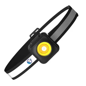 头灯硅胶230宽光束发光二极管运动传感器Cob头灯手电筒USB充电防水野营头灯