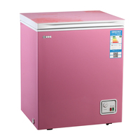 Mini-congélateur à gaz BD-158 CE CB, porte unique, coffre profond avec serrure, lumière LED, température unique